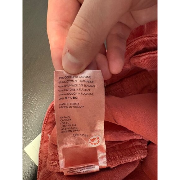 NEW Anthropologie Pilcro Slim Straight High-Rise Distressed Stretch Denim Jeans - Picture 10 of 14